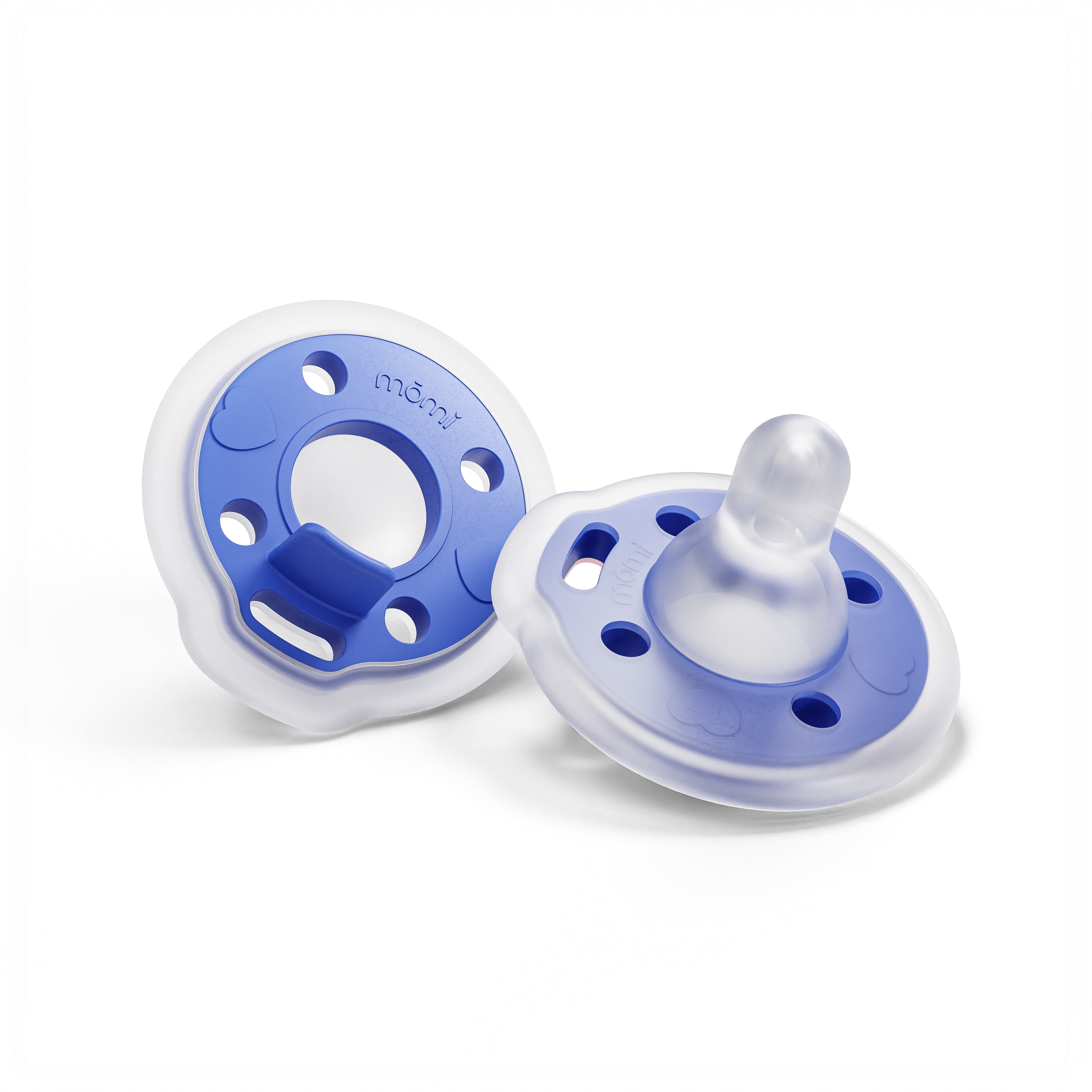 mōmi babypace pacifier 2-set - lapis