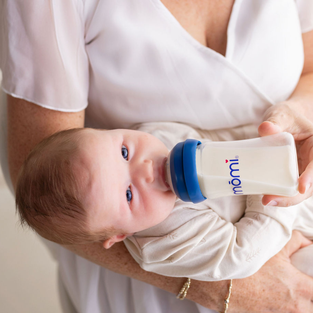 momi vibes breast-like bottle sets - lapis