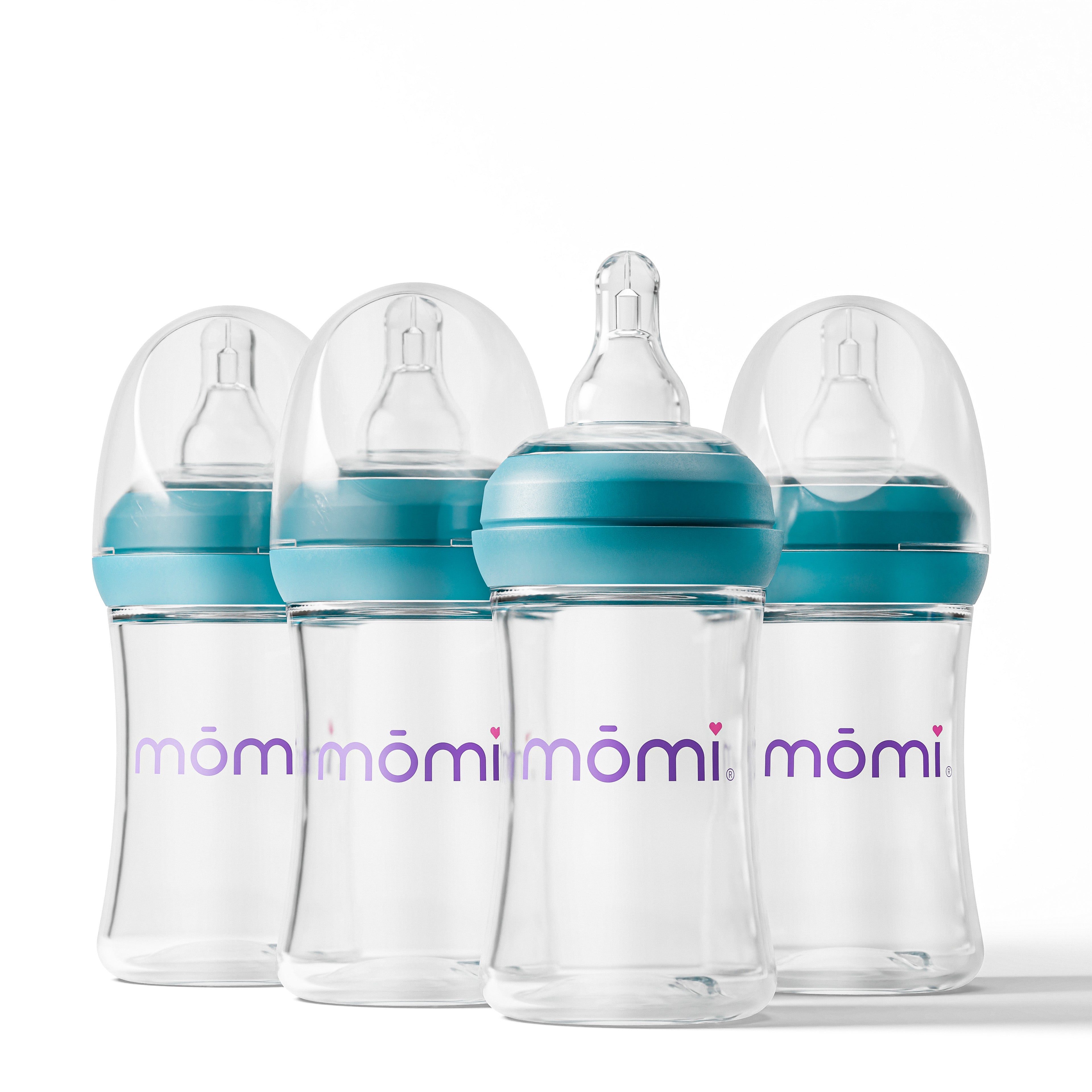 momi vibes breast-like bottle sets - lagoon