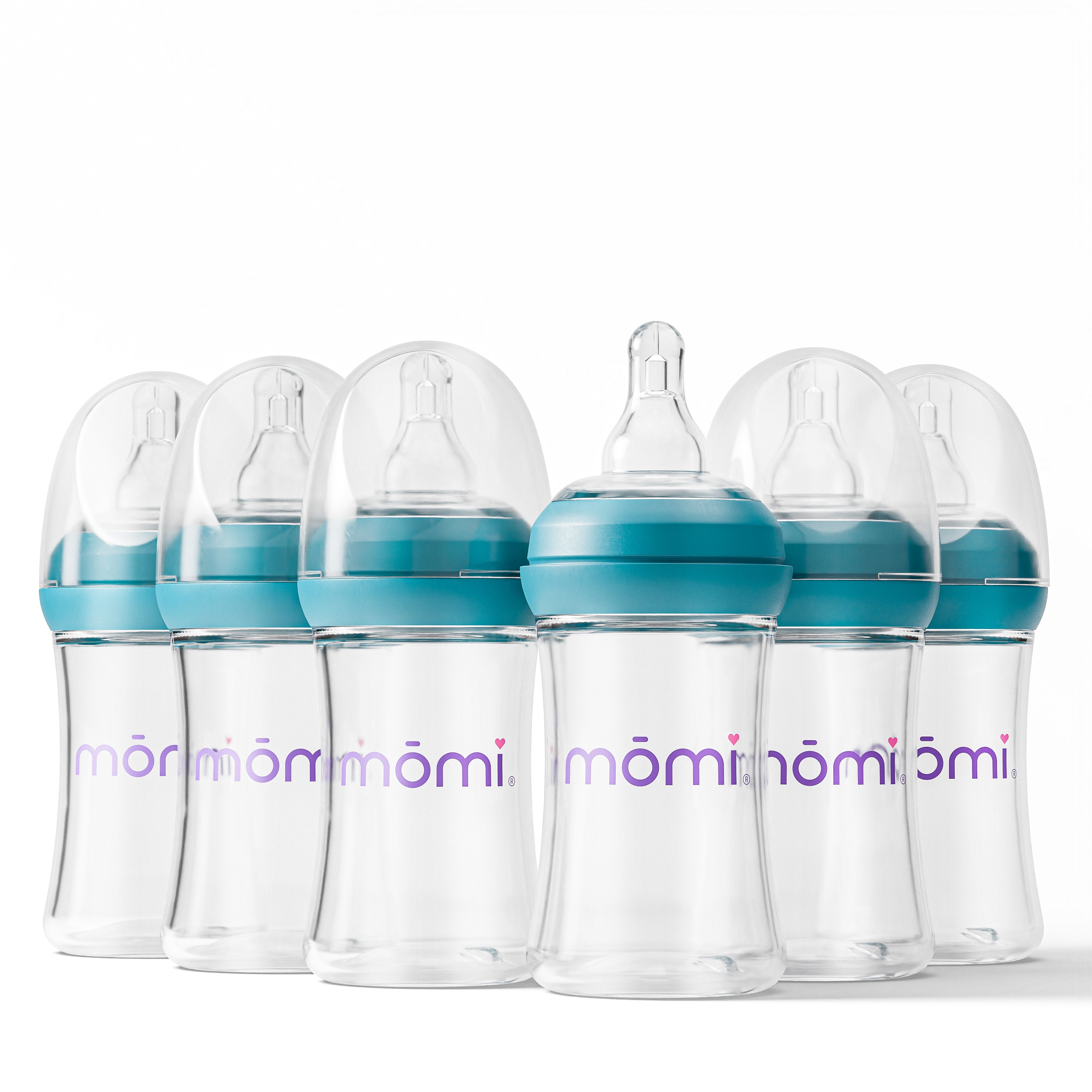 momi vibes breast-like bottle sets - lagoon
