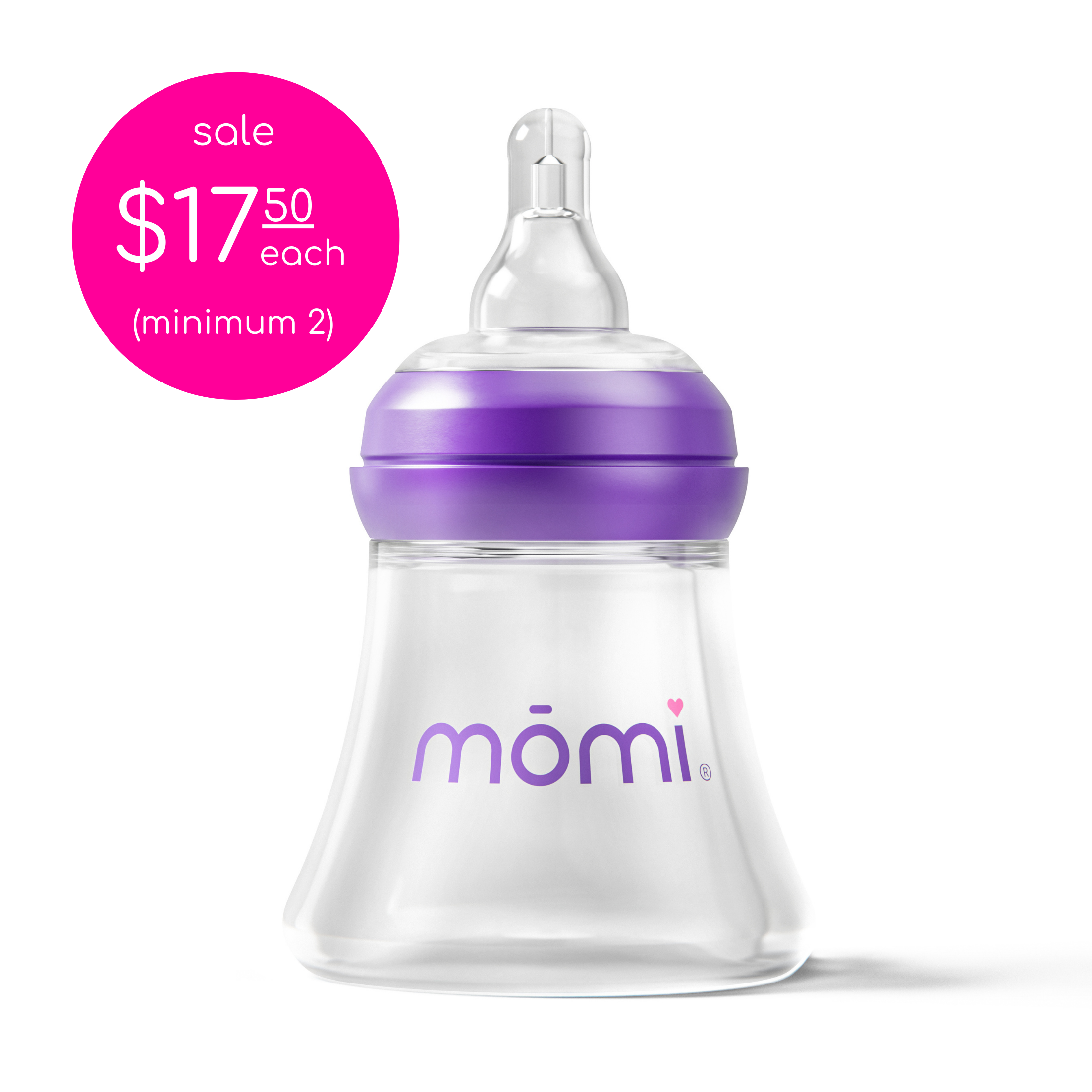 mōmi breast-like bottle, 5oz