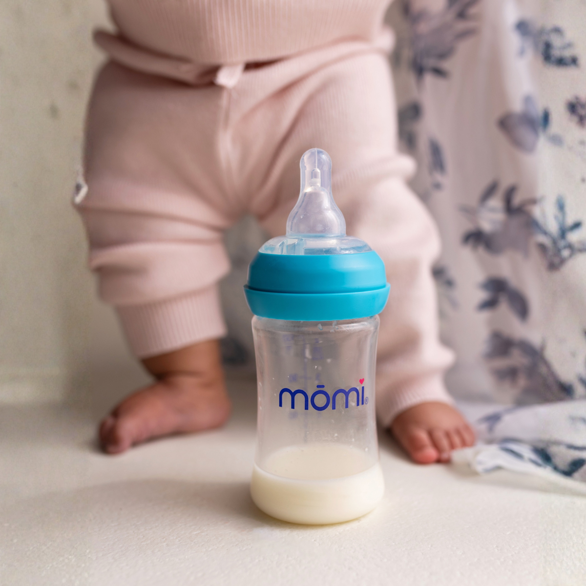 momi vibes breast-like bottle sets - lagoon