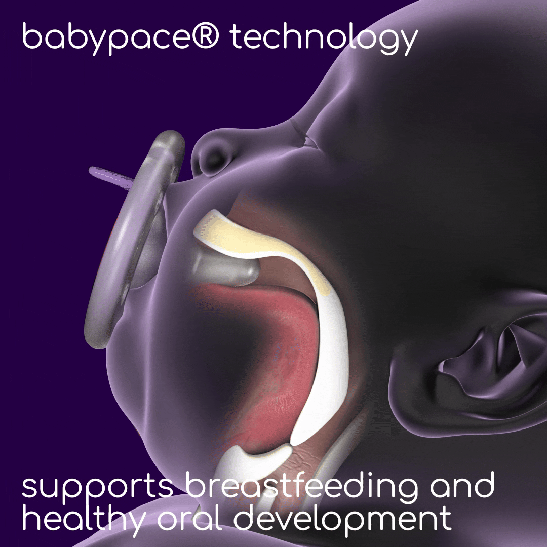 mōmi babypace pacifier 2-set - lapis